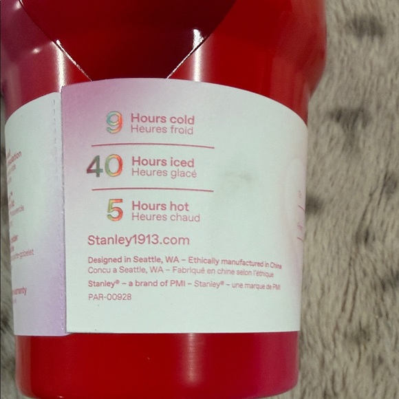 Stanley Red and Pink Quencher Tumbler valentine’s Day edition, 2026 - Picture 4 of 8